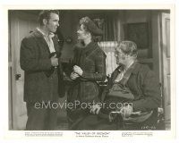 3k939 VALLEY OF DECISION 8x10 still '45 Greer Garson & Lionel Barrymore look at Preston Foster!