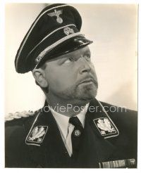 3k960 WALTER SLEZAK 7.5x9.5 still '43 portrait in Nazi uniform from This Land Is Mine by Bachrach!