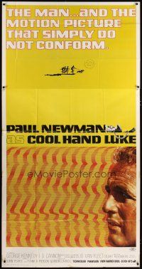 3m250 COOL HAND LUKE 3sh '67 Paul Newman prison escape classic, cool art by James Bama!