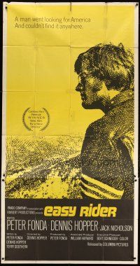 3m276 EASY RIDER 3sh '69 Peter Fonda, motorcycle biker classic directed by Dennis Hopper!