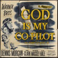 3m057 GOD IS MY CO-PILOT 6sh '45 Dane Clark & Dennis Morgan as World War II Flying Tigers!