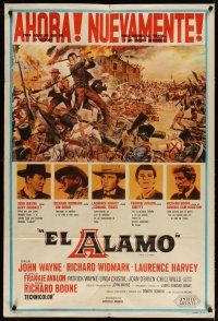 3m621 ALAMO Argentinean R67 art of John Wayne & Richard Widmark in the War of Independence!