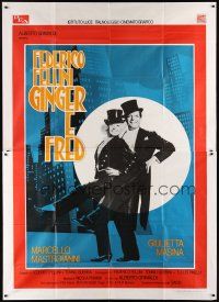 3m751 GINGER & FRED Italian 2p '86 Federico Fellini, Marcello Mastroianni, Giulietta Masina