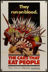 3r203 CARS THAT ATE PARIS 1sh '74 early Australian Peter Weir, art of The Cars That Eat People!