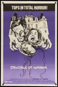3r225 CRUCIBLE OF HORROR 1sh '70 Viktors Ritelis' The Corpse, tops in total horror!