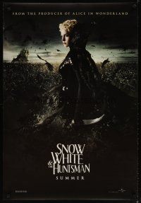 3r123 SNOW WHITE & THE HUNTSMAN DS teaser 1sh '12 cool image of sexy Charlize Theron!