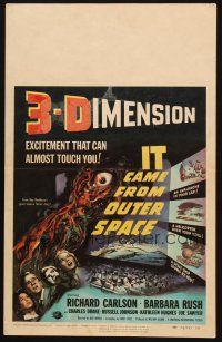 3s097 IT CAME FROM OUTER SPACE WC '53 Jack Arnold classic 3-D sci-fi, includes ultra rare snipe!