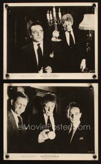 3w406 WHAT A CARVE UP 2 8x10 stills '62 No Place Like Homicide, Sidney James, English horror comedy!