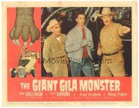 3w263 GIANT GILA MONSTER LC #6 '59 Don Sullivan between Fred Graham & old man, monster border art!