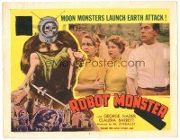 3w305 ROBOT MONSTER LC #2 '53 3-D, the worst movie ever, Selena Royle, Claudia Barrett & John Mylong