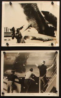 3w392 IT CAME FROM BENEATH THE SEA 18 8x10 stills '55 Ray Harryhausen, includes two monster images!