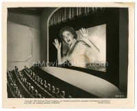 3w415 IT CAME FROM OUTER SPACE 8.25x10 still '53 cool 3-D image of girl coming off theater screen!
