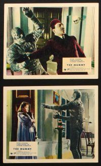3w384 MUMMY 8 color English FOH LCs '59 Hammer horror, Christopher Lee as the monster!
