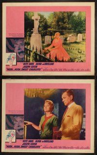 3w115 HUSH...HUSH, SWEET CHARLOTTE 8 LCs '65 Bette Davis, Olivia de Havilland, Joseph Cotten!