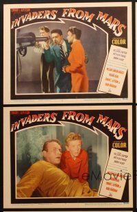 3w149 INVADERS FROM MARS 5 LCs '53 William Cameron Menzies sci-fi alien classic!