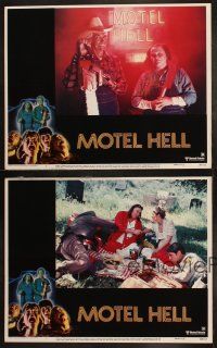 3w122 MOTEL HELL 8 LCs '80 it takes all kinds of critters to make Farmer Vincent Fritters!