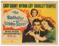 3y101 BACHELOR & THE BOBBY-SOXER TC '47 Cary Grant dates Shirley Temple & sexy Myrna Loy!