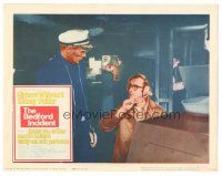 3y308 BEDFORD INCIDENT LC '65 Captain Richard Widmark talks to Wally Cox wearing headset!