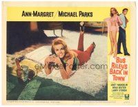3y341 BUS RILEY'S BACK IN TOWN LC #5 '65 sexy Ann-Margret sprawled on floor drinking champagne!
