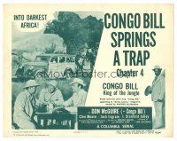 3y115 CONGO BILL chapter 4 TC '48 Don McGuire in darkest Africa, Congo Bill Springs a Trap!
