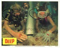 3y405 DEEP LC #1 '77 extreme close up of Jacqueline Bisset & Nick Nolte with found treasure!
