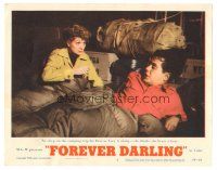 3y477 FOREVER DARLING LC #5 '56 Lucille Ball wakes Desi Arnaz when she hears a bear near camp!