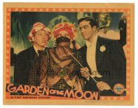 3y490 GARDEN OF THE MOON LC '38 Busby Berkeley musical, John Payne in tux & Jerry Colonna in drag!