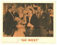 3y504 GO WEST LC #4 R62 Walter Woolf King & Robert Barrat use June MacCloy to trick Groucho Marx!