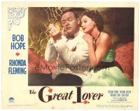 3y513 GREAT LOVER LC #6 '49 great close up of Bob Hope & pretty Rhonda Fleming!