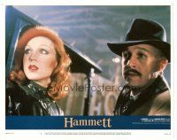 3y525 HAMMETT LC #1 '82 Wim Wenders, c/u of Frederic Forrest as Dashiel & Marilu Henner!