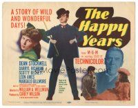 3y144 HAPPY YEARS TC '50 Dean Stockwell, Darryl Hickman, directed by William Wellman!