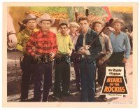3y531 HEART OF THE ROCKIES LC #6 '51 Roy Rogers & trigger with angry cowboys with torches!