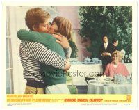 3y580 INSIDE DAISY CLOVER LC #2 '66 image of bad girl Natalie Wood kissing Robert Redford!