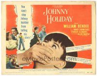 3y158 JOHNNY HOLIDAY TC '50 William Bendix, Hoagy, you can't stop him from telling his story!