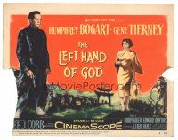 3y164 LEFT HAND OF GOD TC '55 priest Humphrey Bogart in Asia w/pretty Gene Tierney!