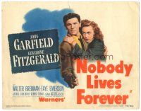 3y188 NOBODY LIVES FOREVER TC '46 Faye Emerson, Walter Brennan!