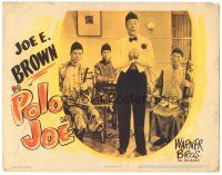 3y764 POLO JOE LC R44 wacky portrait of Joe E. Brown singing with Chinese band!