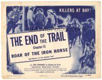 3y211 ROAR OF THE IRON HORSE chapter 15 TC '51 Jock Mahoney, The End of The Trail, serial!