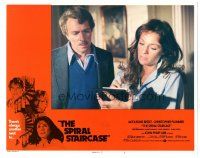 3y867 SPIRAL STAIRCASE LC #2 '75 Jacqueline Bisset, Christopher Plummer, English mystery!