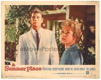 3y883 SUMMER PLACE LC #3 '59 Sandra Dee & Troy Donahue in Delmer Daves young lovers classic!