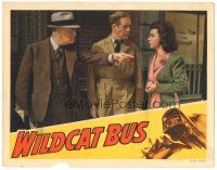 3y971 WILDCAT BUS LC '40 Fay Wray is threatened by Oscar O'Shea and Frank Shannon!