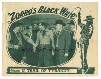 3y999 ZORRO'S BLACK WHIP chapter 12 LC '44 George Lewis w/ Francis McDonald, John Hamilton & Wilke!