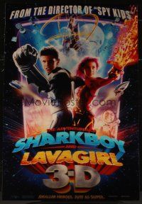 3z002 ADVENTURES OF SHARKBOY & LAVAGIRL lenticular teaser 1sh '05 Taylor Lautner, David Arquette
