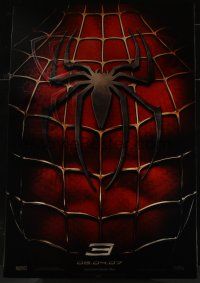 3z016 SPIDER-MAN 3 lenticular teaser 1sh '07 Sam Raimi, image of red & black costumes!