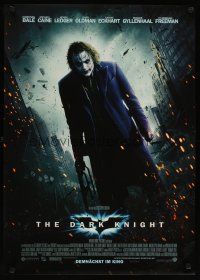 4a026 DARK KNIGHT advance DS German '08 different image of Heath Ledger as The Joker!