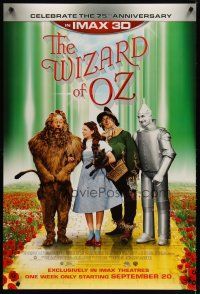 4b003 WIZARD OF OZ G rating advance DS 1sh R13 Victor Fleming, Judy Garland all-time classic!