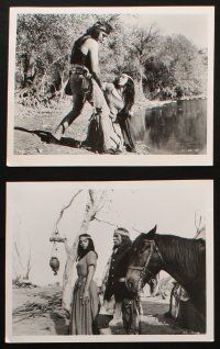 4c518 APACHE 7 8x10 stills '54 directed by Robert Aldrich, Native American Burt Lancaster!