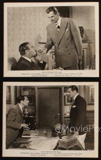 4c657 APPOINTMENT WITH MURDER 5 8x10 stills '48 cool images of John Calvert as The Falcon!
