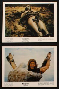 4c034 CONQUEST 8 color 8x10 stills '84 Lucio Fulci's La Conquista, Conan ripoff!