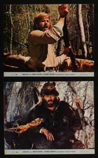 4c057 JEREMIAH JOHNSON 8 8x10 mini LCs '72 Robert Redford, Will Geer, directed by Sydney Pollack!